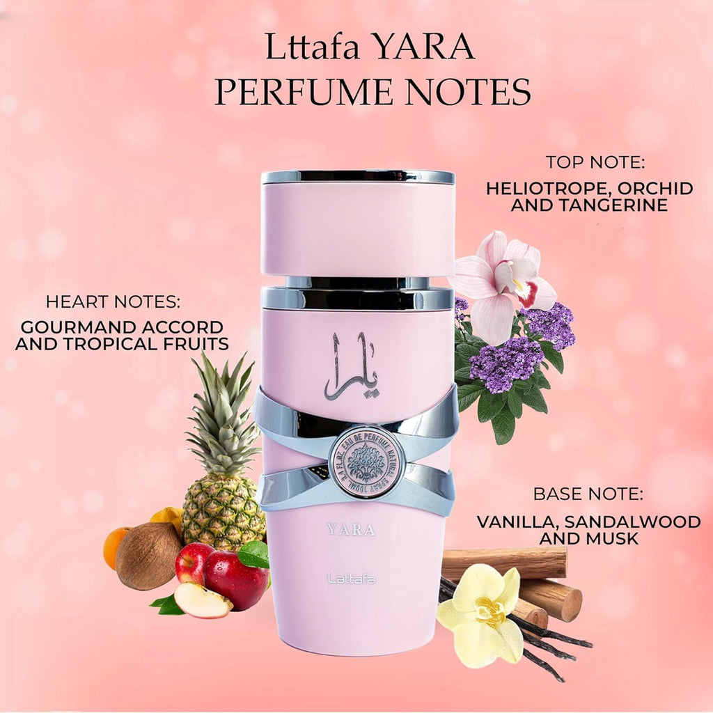 Yara Pink by Lattafa 100ml Eau De Perfum